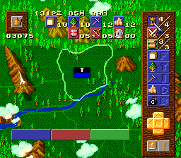 Super Castles (Japan) In game screenshot